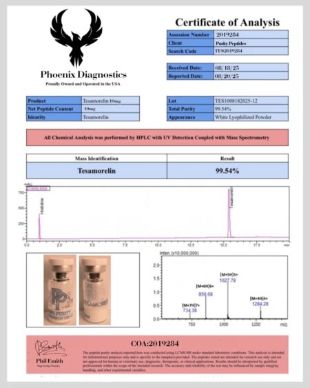 Tesamorelin  – 10mg - Image 2