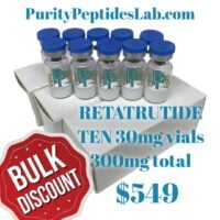 Bulk Retatrutide – TEN 30mg Vials (300mg Total)